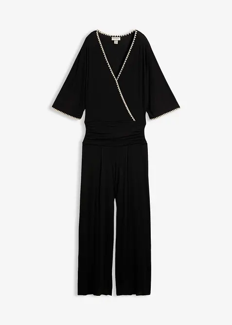 Jumpsuit i f&ouml;ljsam viskos, bonprix