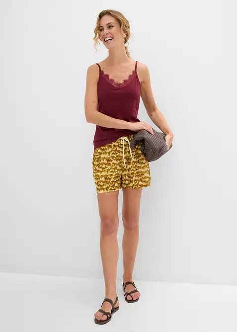 Shorts av ekologisk bomull, bonprix