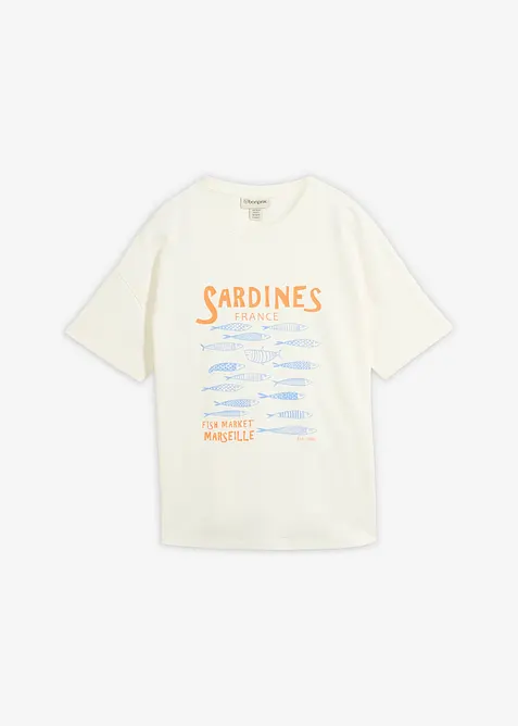 T-shirt av stabil, ekologisk bomull, bonprix