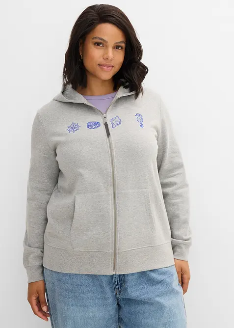 Munkjacka i bomull, bonprix