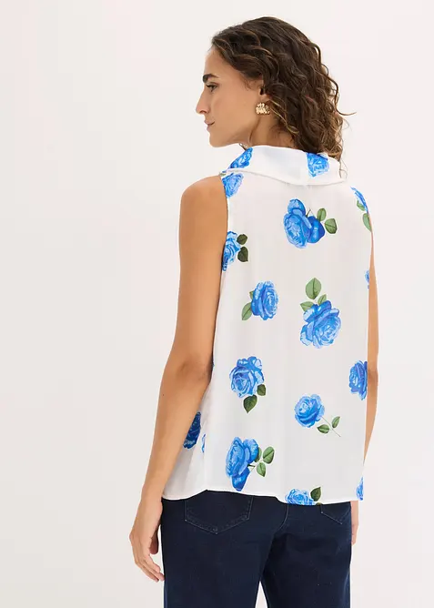 Linne av satin med mjukt fall, bonprix