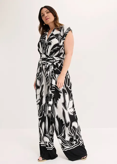 Jumpsuit av jersey, bonprix