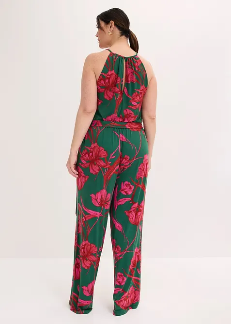 Jumpsuit i jersey av mjuk viskosmix, bonprix