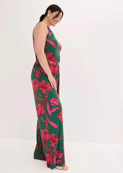 Jumpsuit i jersey av mjuk viskosmix, bonprix