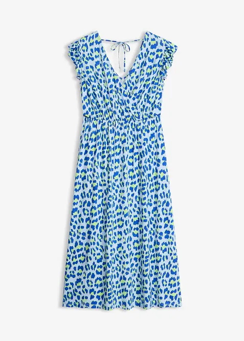 Jerseykl&auml;nning i mjuk viskosmix, bonprix