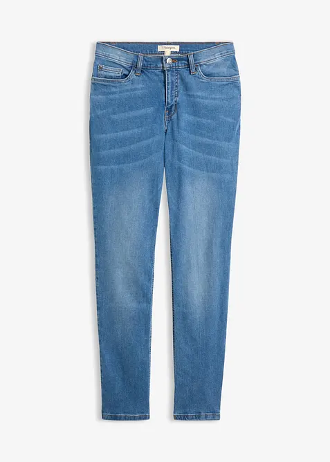 Straight jeans Mid Waist, Stretch, bonprix