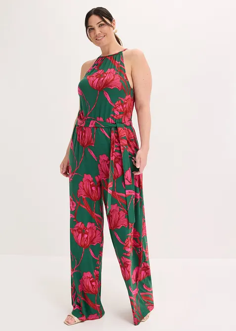 Jumpsuit i jersey av mjuk viskosmix, bonprix