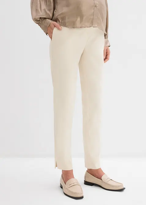 Mammabyxa med stretch och avsmalnande ben, bonprix