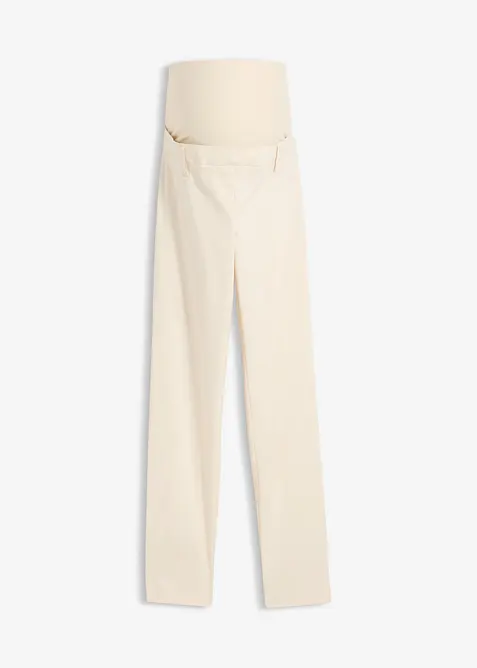 Mammabyxa med stretch och avsmalnande ben, bonprix