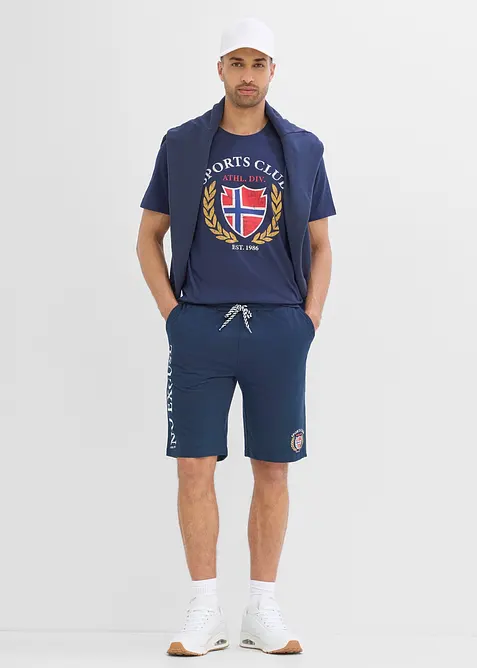 Trik&aring;shorts i ekologisk bomull, bonprix