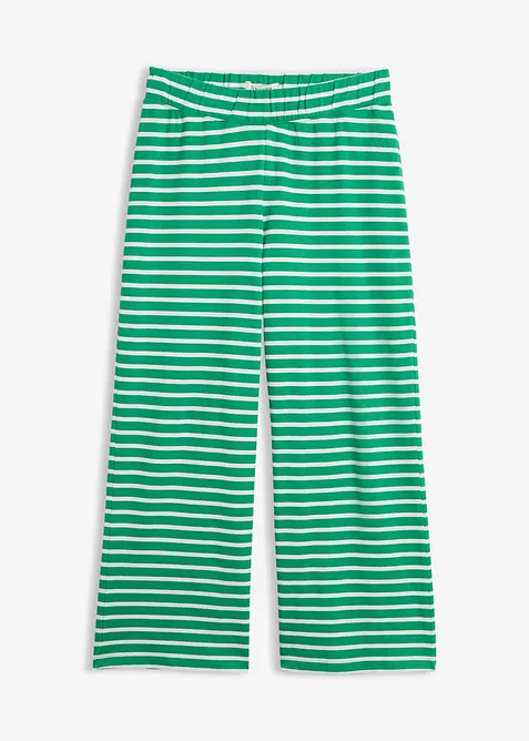 Trik&aring;byxa av bomullsmaterial med struktur, bonprix