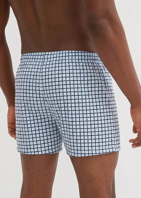 Ledigt skurna jerseyboxershorts i bomull (3-pack), bonprix