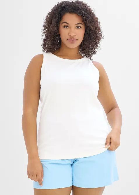 Funktionslinne av ribbat material, snabbtorkande, bonprix