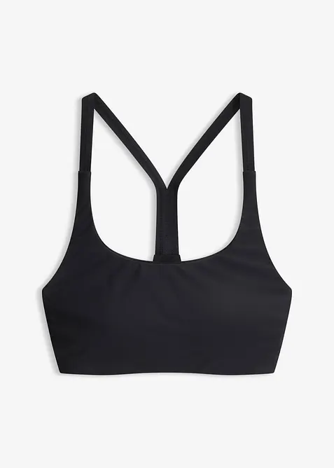 Sportig BH-bikinitopp i snabbtorkande material, bonprix