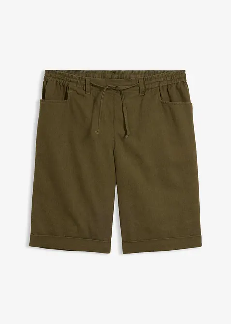 Shorts med linne, bonprix
