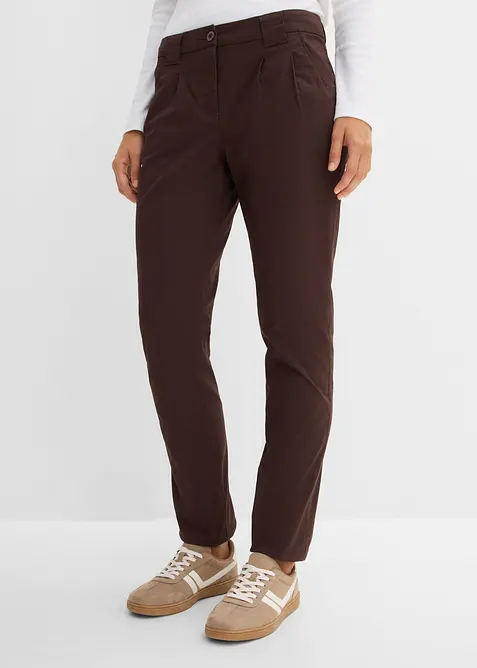 Stretchchinos av bomullsblandning, bonprix