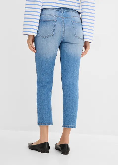 Slim Fit Jeans, High Waist, cropped, bonprix