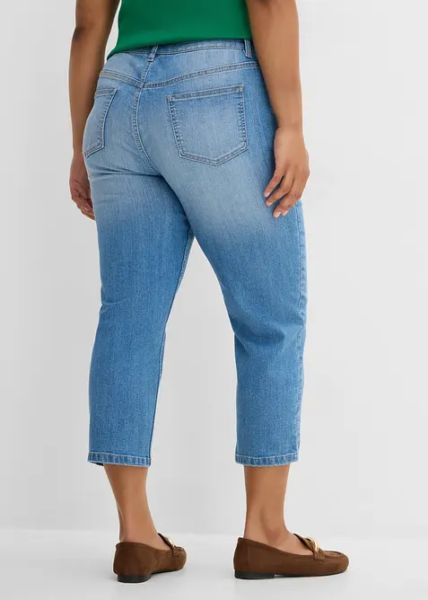 Slim Fit Jeans, High Waist, cropped, bonprix