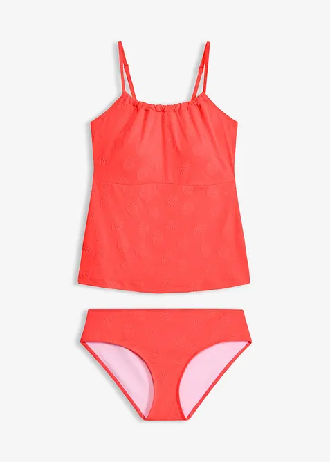 Tankini i material med struktur (2 delar), bonprix