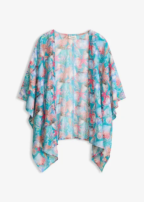 Transparent strandkimono, bonprix