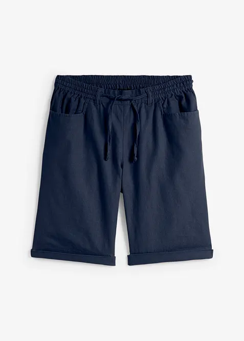 Shorts med linne, bonprix