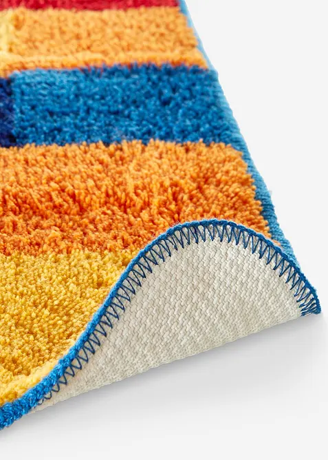 Badrumsmatta med f&auml;rgglad design, bonprix