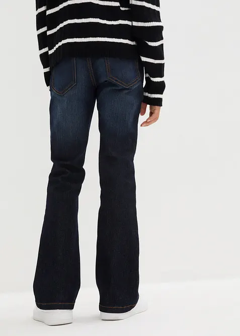 Flared Jeans Mid Waist f&ouml;r barn, bonprix