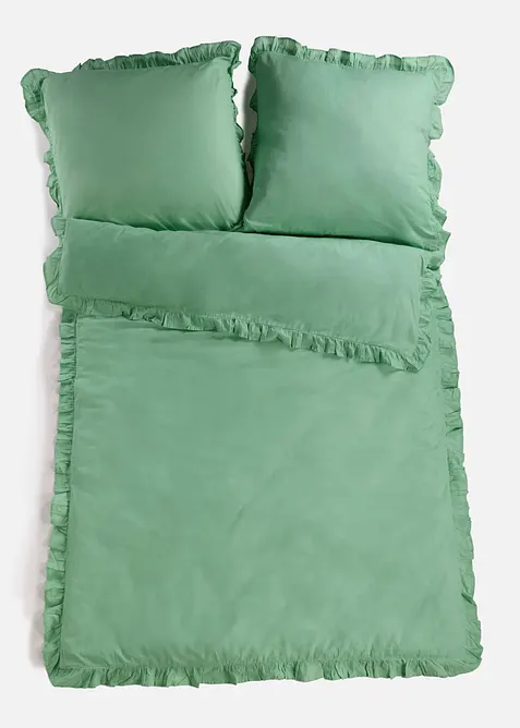 P&aring;slakanset med rysch, bonprix