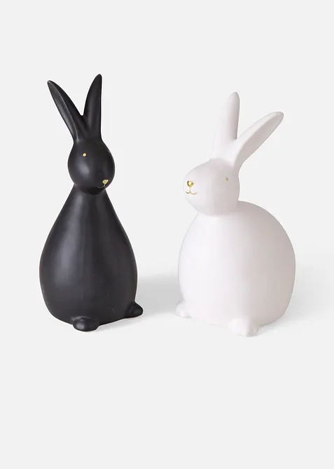 Prydnadsharar (set med 2 delar), bonprix