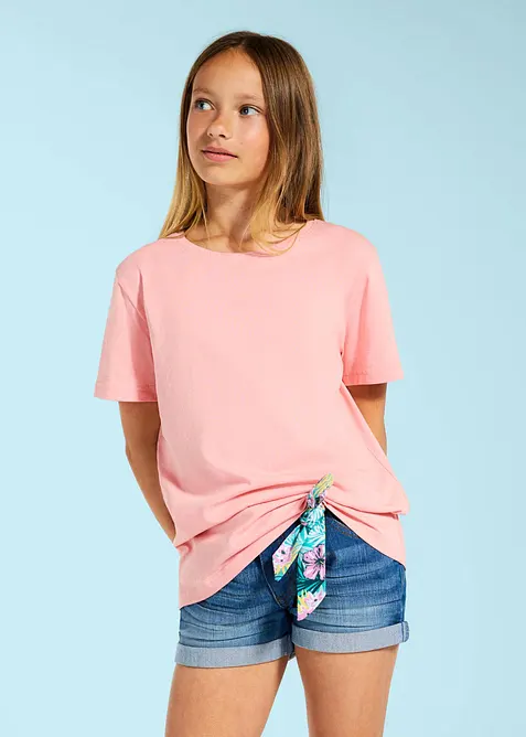 T-shirt i ekologisk bomull (3-pack), bonprix