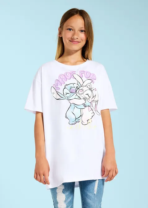 Topp med motiv av Disneys Stitch, av ren bomull, Lilo & Stitch