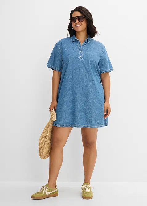 Jeanskl&auml;nning av ekologisk bomull, bonprix