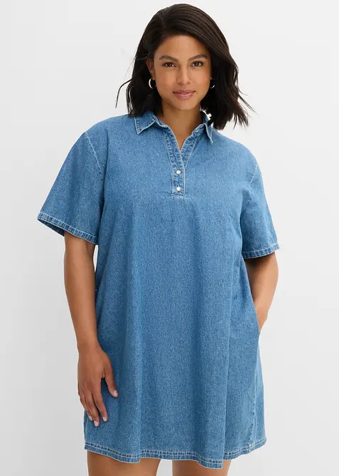 Jeanskl&auml;nning av ekologisk bomull, bonprix