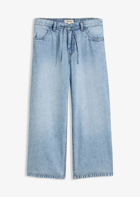 Wide Leg Jeans, Cropped, bonprix