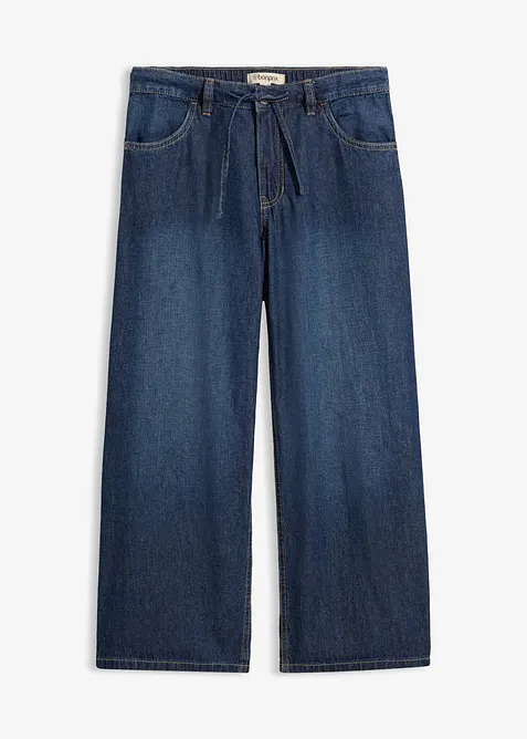 Wide Leg Jeans, Cropped, bonprix