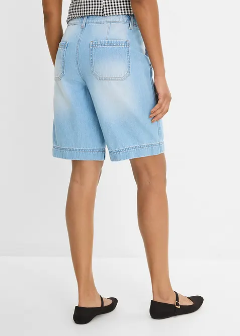 Jeansshorts Mid Waist, bonprix