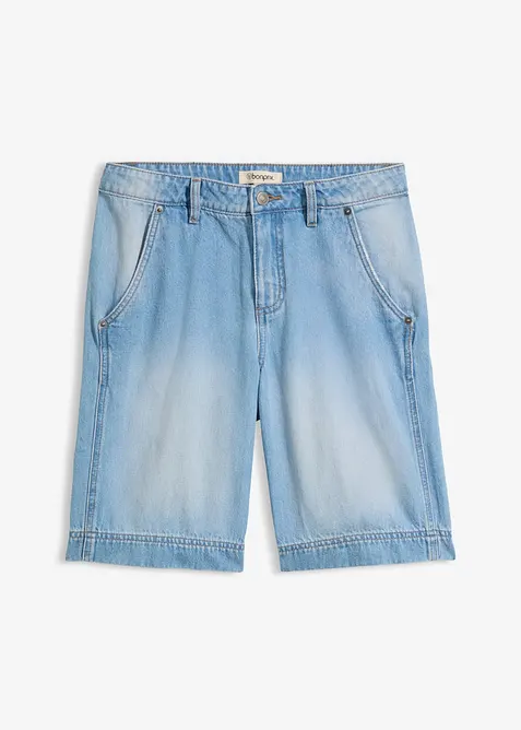 Jeansshorts Mid Waist, bonprix