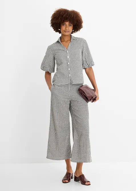 Blus i bomull, bonprix
