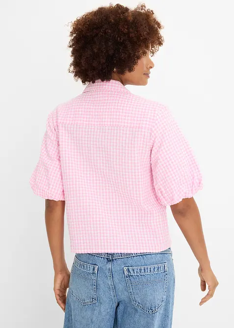 Blus i bomull, bonprix