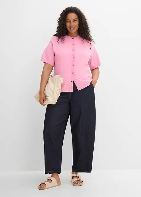 Finstickad cardigan, bonprix