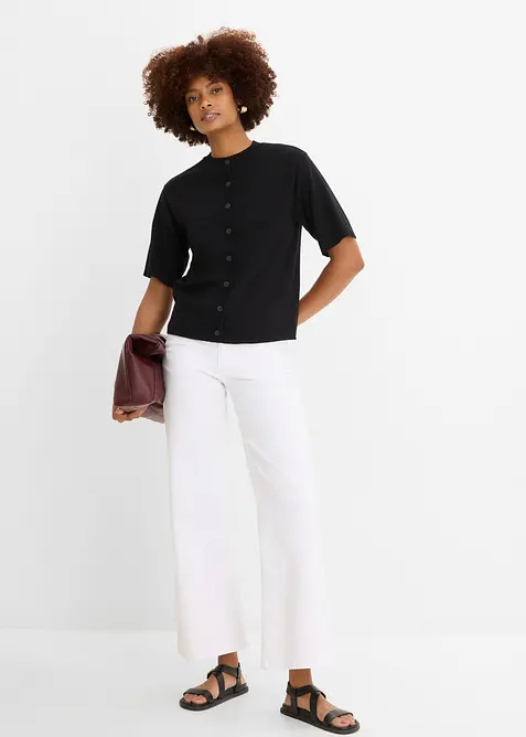 Finstickad cardigan, bonprix