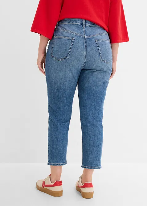 Slim Fit Jeans, High Waist, cropped, bonprix