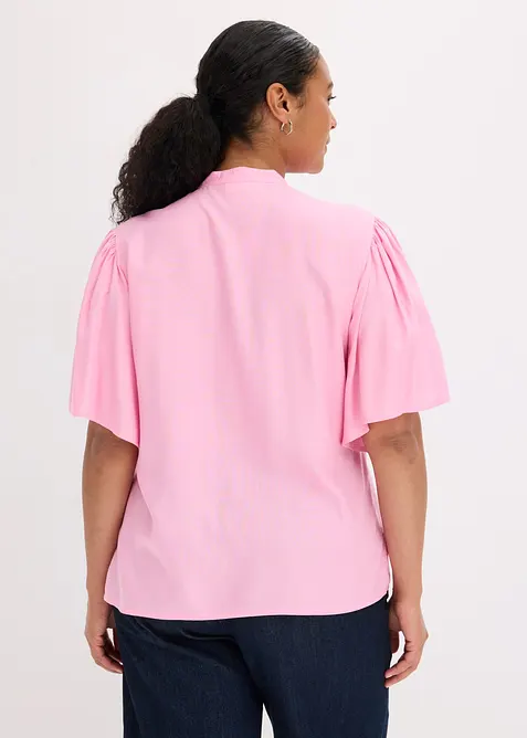 Blus av mjuk viskos, bonprix