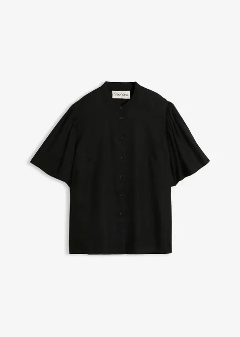 Blus av mjuk viskos, bonprix