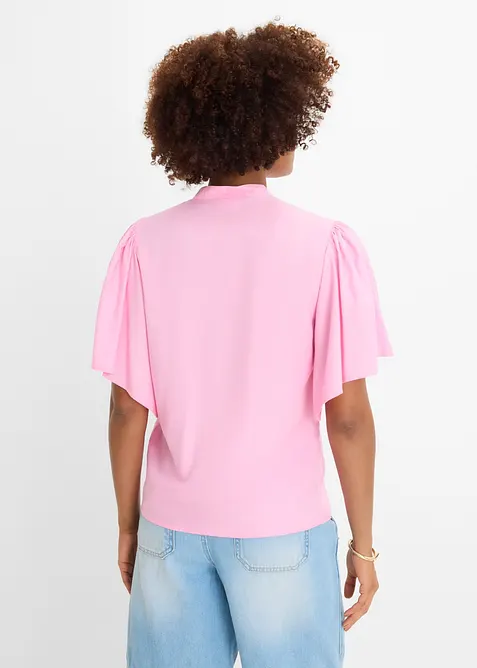 Blus av mjuk viskos, bonprix