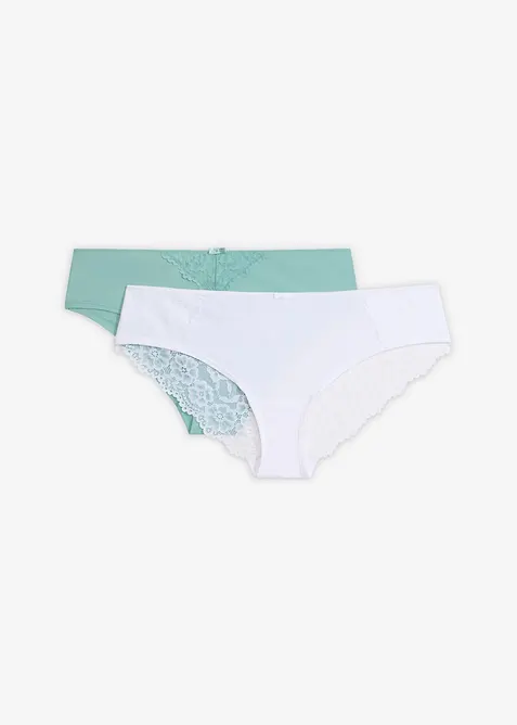 Hipstertrosa (2-pack), bonprix