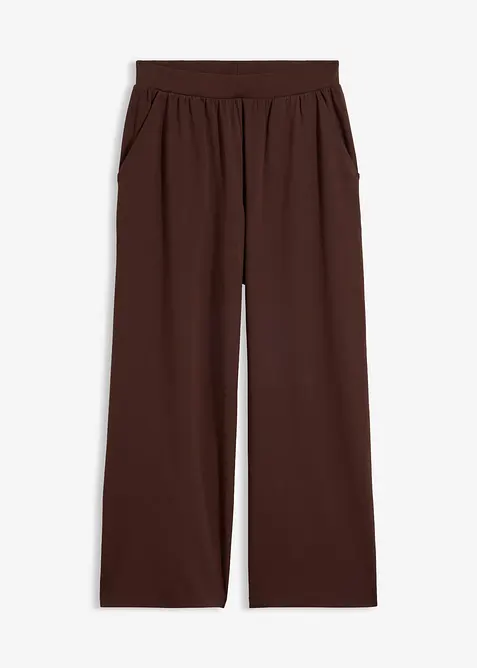 7/8-byxa av ekologisk bomull med stretch, bonprix