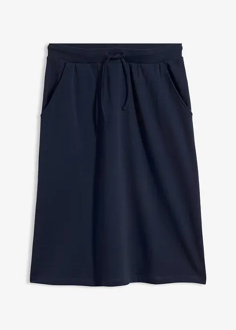 L&auml;tt utst&auml;lld sweatshirtkjol, bonprix