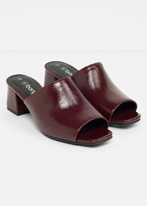 Toffla med blockklack, bonprix