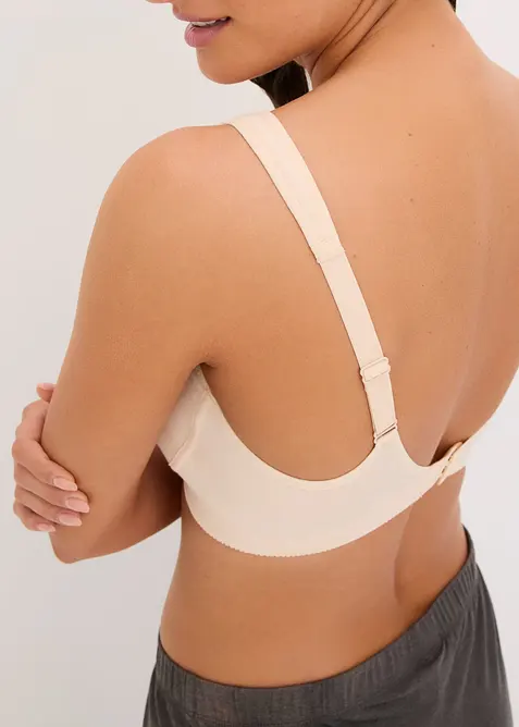 T-shirtbeh&aring; utan bygel med bomull (2-pack), bonprix
